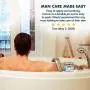 Clay Facial Mask Men - Moisturizing and Hydrating Face Care - Anti Aging for Scar Removal, Wrinkles, Fine Lines, Uneven Tone, and Dryness - Sensitive & Normal Skin - NECK UP AUSTRALIA Brighten Up