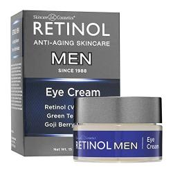 Retinol Men’s Eye Cream – The Original Retinol Eye Treatment For Men – Targets Under-Eye Area to Reduce Puffiness & Dark Circles, Boost Hydration & Drastically Minimize the Visible Signs Of Aging