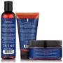 Shea Moisture Men’s Shave Care Bundle, Tea Tree Oil & Shea Butter After Shave Elixir | African Black Soap & Shea Butter Facial Wash & Scrub Cleansing | African Black Soap & Butter Shave Cream