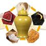 Food Savers & Storage Containers Rice Crock Ceramic Lunch Box Candy Can Pickle Jar Storage Rice Jar Kimchi Cylinder Storage Cylinder Golden Grain Box Food Container Kitchen Seal Flour Can Water Tank F