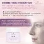Gesichtscreme mit Bio- und Natürlichen Inhaltsstoffen, ultrafeuchtigkeitsspendend mit Hyaluronsäure und Lavendelöl für trockene, reife Hautpflege, Anti-Aging Gesichtscreme für Frauen und Männer.