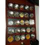 Applause Non-Magnetic Versatile Food & Spice Storage Tins, BPA Free, Rigid Clear Window Lid, Food Grade Tinplate Steel-1 cup, Set of 4