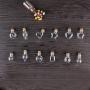 | Storage Bottles & Jars | 50pcs Mixed Mini Glass Bottles with Cork Hanging Rope Small Jars Wishing Bottles Bracelets Pendants Gifts Drift Bottles S031D | by HUDITOOLS | 1 PCs