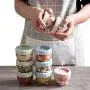 Food storage sets Plastic Transparent Sealed Jars Cans Melon Seed Nuts Grain Bowls Candy Snack Dry Fruit Storage Boxes Container,Pink Storage Boxes Food storage sets Plastic Transparent Sealed Jars Cans Melon Seed Nuts Grain Bowls Candy Snack Dry Fruit Storage Boxes Container,Pink Storage Boxes