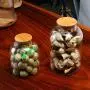 Bouteilles en verre scellées, Réservoirs de stockage pour la cuisine, Graines, Riz, Pâtes, Avoine, Snacks Bouteilles en verre scellées, Réservoirs de stockage pour la cuisine, Graines, Riz, Pâtes, Avoine, Snacks