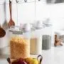 storage jar Grain container Food container Storage Box,Sealed rice storage box, insect proof and moisture proof kitchen grain with measuring cup storage box storage jar Grain container Food container Storage Box,Sealed rice storage box, insect proof and moisture proof kitchen grain with measuring cup storage box