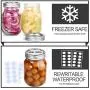 KAMOTA Mason Jars 16 oz With Regular Lids and Bands, Ideal for Jam, Honey, Wedding Favors, Shower Favors, Baby Foods, DIY Magnetic Spice Jars, 12 PACK, 20 Whiteboard Labels Included KAMOTA Mason Jars 16 oz With Regular Lids and Bands, Ideal for Jam, Honey, Wedding Favors, Shower Favors, Baby Foods, DIY Magnetic Spice Jars, 12 PACK, 20 Whiteboard Labels Included