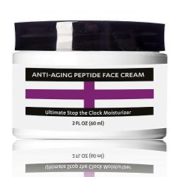 ANTI AGING Collagen PEPTIDES CREAM with HYALURONIC Acid for FACE and EYE Repair