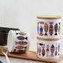 Porcelain condiment jar,Small spice jars Ceramic seasoning pot Ceramic food storage jar Ceramic sugar jar-A