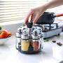 DUDDP Storage Spice lar set Spice Racks pice jars containers Kitchen Rotary Rack,storage boxes seasoning tins rack Multi-Function Rack for Kitchen, Storage Rack