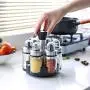 DUDDP Lagerregal Spice Rack Sets Spice Racks Preis Gläser Behälter Küchen Rotationsregal, Aufbewahrungsboxen Gewürzbehälter Regal – Multifunktionales Regal für Küche, Aufbewahrung – Regal