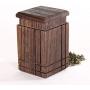 Canister Square Wooden Jar Paulownia Wood Tea Jar Sealed Tank Wood Storage Box Tea Jars Tea Caddy Tea Container