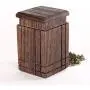 Holzbehälter für Tee aus Paulownia Holz, versiegelte Tank-Holzkiste, Teebehälter, Tee-Caddy, Teecontainer