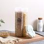 JIJIKOKO Petal Sealed Rice Jar Kitchen Storage Box Nuts Cereal Grain Box Large Capacity Food Barrel Snacks Storage Container windproof Mildew and Moisture Proof with Lid (F)