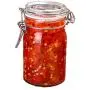 Glasbehälter für Lebensmittel – Dosen für Snack, Marmelade, Passionsfrucht, Enzyme, Kimchi (Größe: XS)