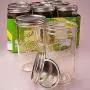 Ball 65500 Wide Mouth 24 Oz. Glass Mason Jars-9PCS/Set