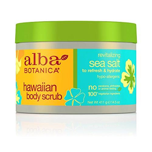 Alba Botanica Revitalizing Sea Salt Hawaiian Body Scrub, 14.5 oz.