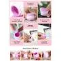 Travel Cream Jars, iKiKin Silicone Small Cosmetic Jars with Sealed Lids, 4 Pieces 20ml, BPA Free, Travel Friendly Travel Cream Jars, iKiKin Silicone Small Cosmetic Jars with Sealed Lids, 4 Pieces 20ml, BPA Free, Travel Friendly