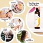 Jamaican Black Castor Oil Hair Growth- Hair Oil Edge Control Hair Growth Products Beard Growth Oil Natural Hair Products Cold Pressed Castor Oil Organic Pure Black Jamaican Castor Oil 8 oz