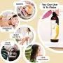 Jamaican Black Castor Oil Hair Growth- Hair Oil Edge Control Hair Growth Products Beard Growth Oil Natural Hair Products Cold Pressed Castor Oil Organic Pure Black Jamaican Castor Oil 8 oz