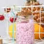 2er Glasbehälter mit Deckeln Süßigkeiten-Glas-Behälter Joghurtbehälter Marmeladenglas - Glas-Behälter für Zuhause und Geschäft