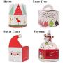 Gift Boxes 10Pcs Beautifully Folded Colorful Christmas Apple Box Jar Sugar Storage Ornament Christmas Party Supplies Creative Arts Craft Diy Horse 10X9X9Cm