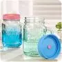 4Pcs Assorted Color Mason Jar Lids Cover Drinking Bottle Lid with Plum Plug Straw Holes Rust Resistant 7cm Diameter Canning Caps 4Pcs Assorted Color Mason Jar Lids Cover Drinking Bottle Lid with Plum Plug Straw Holes Rust Resistant 7cm Diameter Canning Caps