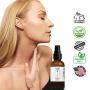 CSM RICH Organic Moisturizing Face and Eye Cream with Vitamin C, B5, Ceramides, Aloe, Chamomile, Comfrey, Lavender - Anti-Aging Natural Skin Care Lotion, Day and Night Cream - Made in the USA