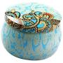 Tinplate Vintage Storage Coffee Boxes Canisters Jars Pots For Weed Storage - Cloud, 5cm