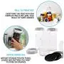 Masontops Multi-Use Wide Mouth Mason Jars - Large 24 Oz Jar Size -13 Piece Set - 4 Pack of Glass Jars & Blackboard Lids Masontops Multi-Use Wide Mouth Mason Jars - Large 24 Oz Jar Size -13 Piece Set - 4 Pack of Glass Jars & Blackboard Lids