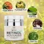 Radha Beauty Retinol Moisturizer Miracle Cream for Face - with Retinol, Hyaluronic Acid, Vitamin E and Green Tea. Best Night and Day Moisturizing Cream 1.7 fl oz. Radha Beauty Retinol Moisturizer Miracle Cream for Face - with Retinol, Hyaluronic Acid, Vitamin E and Green Tea. Best Night and Day Moisturizing Cream 1.7 fl oz.