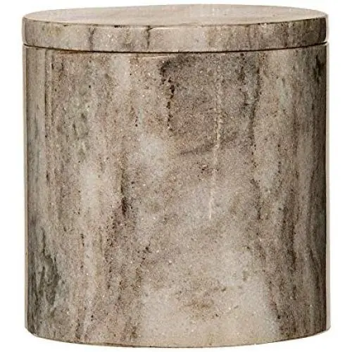 Bloomingville A45202484 Mittleres Marmeladose mit Deckel, Beige, Off-Weiß