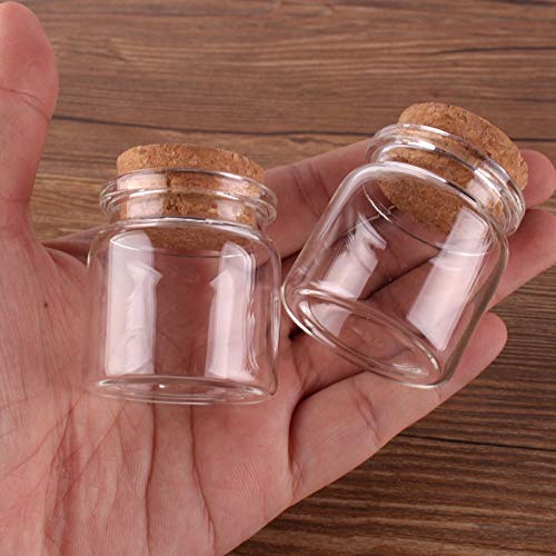 | Storage Bottles & Jars | 24pcs 374027mm 20ml Mini Glass Wishing Bottles Tiny Jars Vials With Cork Stopper wedding gift | by HUDITOOLS | 1 PCs