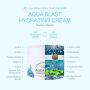 Ariul Aqua Blast Hydrating Cream 1.69 fl. oz. Natural Moisturizing Cream to Balance Skin Temperature, Sodium Hyaluronate, Betaine, Niacinamide, Adenosine, Calm & Soothe