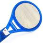 The Executioner Fly Killer Mosquito Swatter Racket Wasp Bug Zapper Indoor Outdoor Over 50cm Long (Blue)