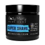 Body Merry Super Shave Moisturizing Cream: Hydrating shaving cream for men w Natural Shea & Peppermint + Olive Oil to protect/soothe dry, sensitive skin & combat razor bumps + irritation