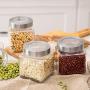 Glass Sealed Jars, Moisture-Proof Kitchen Food Containers, Storage Of Spices/Cereals/Flower Tea