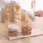 1er Küchen-Kühlschrank Nudelabfächer Cerealschale Deckel Kunststoffbehälter Lebensmittel-Behälter Gemüseschalen-Behälter, 0,5L