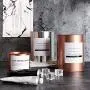 Eisen Rose Gold Nordic Lagerbehälter Pflanzgefäß Lebensmittel Aromatherapie Schmuck Aufbewahrungsglas Haushaltsorganizer Dekoration, Rose Gold