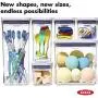 NEW OXO Good Grips 4-Piece Mini POP Container Set NEW OXO Good Grips 4-Piece Mini POP Container Set