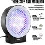 Mosquito Bug Zapper, Mosquito Killer UV Insect Killer Lamp Electronic Insect Killer for Indoor, Timing and Remote Control Mosquito Killer with Drawer for Mosquito Carcass