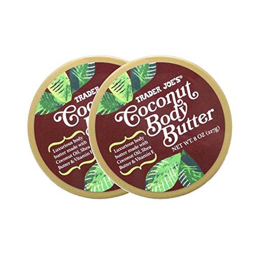 2 Packs Trader Joes Coconut Body Butter