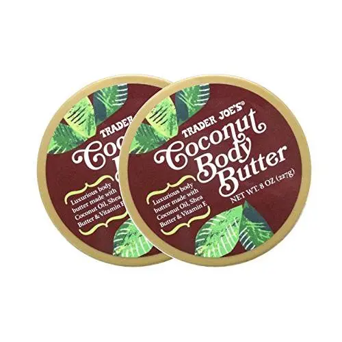 2 Paquets Trader Joe's Beurre Corps Coco 2 Paquets Trader Joe's Beurre Corps Coco