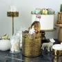 Voolok 2 Makeup Brush Storage Barrels, Pen Storage Box, Multi-Function Stationery Storage Bucket, Candy Jar, Desktop Decoration Barrel