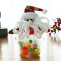 STOBOK 3pcs Christmas Cookie Jar Candy Storage Food Container Star Shape Xmas Goodie Bag Filler Party Favors Supplies