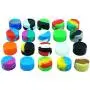 20 Pièces Récipients en Silicone 5ml Antiadhésifs, Boîtes de Rangement Assortées pour Huile, Cire, Usage Multiples en Cuisine.