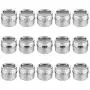 15 Magnetic Spice Tins with Strong Clear Top Lid. Stainless Steel Round Storage Spice Jar, Shake or Pour lid, Magnetic Canisters, Magnetic on Refrigerator and Grill. Set of 15 Tins. 15 Magnetic Spice Tins with Strong Clear Top Lid. Stainless Steel Round Storage Spice Jar, Shake or Pour lid, Magnetic Canisters, Magnetic on Refrigerator and Grill. Set of 15 Tins.