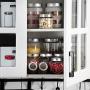 Glass Storage Jar Kitchen Sealed Food Grains Storage Bottle Tea Milk Powder Coffee Seal Storage Cans DELICATEWNN (Capacity : 650ml1)