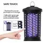 Elektro-Mücken-Zapper, 4200V Wasserdichter Mücken-Zapper, Insektentrappe für Innenbereich, Außenbereich, Insektenvernichter für Terrasse, Garten, Zuhause
