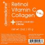 Vitamin C + Retinol + Collagen | Super Charged Anti-Aging Cream for Face | Pharmaceutical Grade Quality | Helps Smooth & Plump Fine Lines & Wrinkles & Brightens for Younger Skin | 2 oz / 60 g